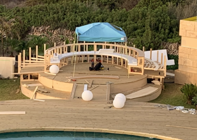 tarima de piscina decorados 1